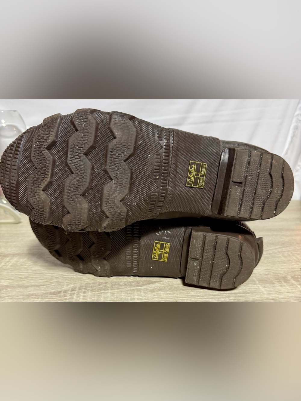 Cabela's Men's Duck Blind Waders Size 11 Mossy Oak Thinsulate Hunting Boots - Picture 5 of 8